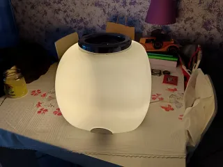 Lampada Design Flower Holder anni '60 Vetro