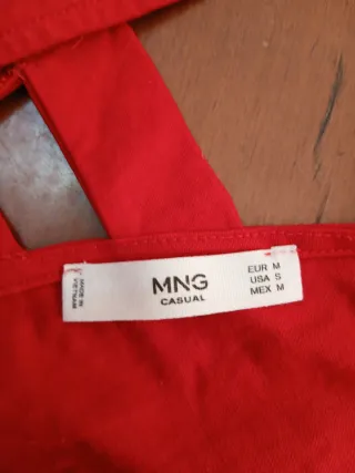 Mono rojo de pierna ancha