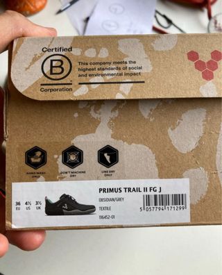 Zapatillas Vivobarefoot niño negras y turquesa