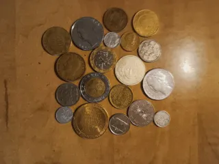 Lote de monedas antiguas