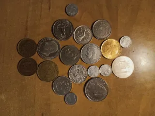 Lote de monedas antiguas