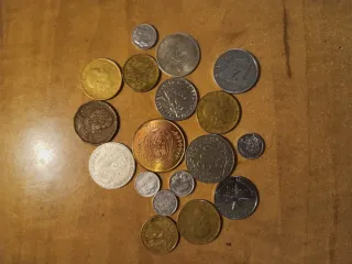 Lote de monedas antiguas