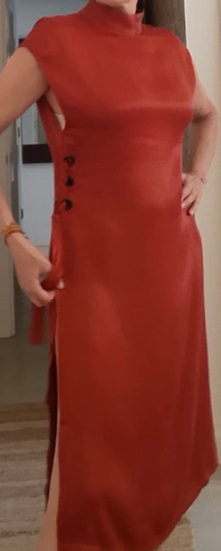 Vestido Zara , casaca muy original talla S