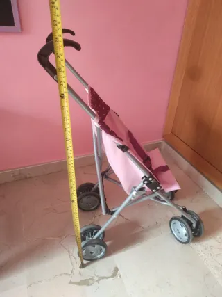 Carro para muñecos reborn o grandes Marca Mimittos