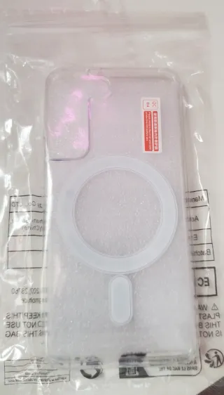 Funda Samsung S22 MagSafe Transparente
