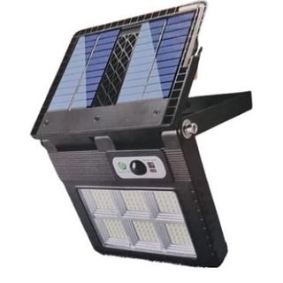 Lámpara LED con doble panel solar