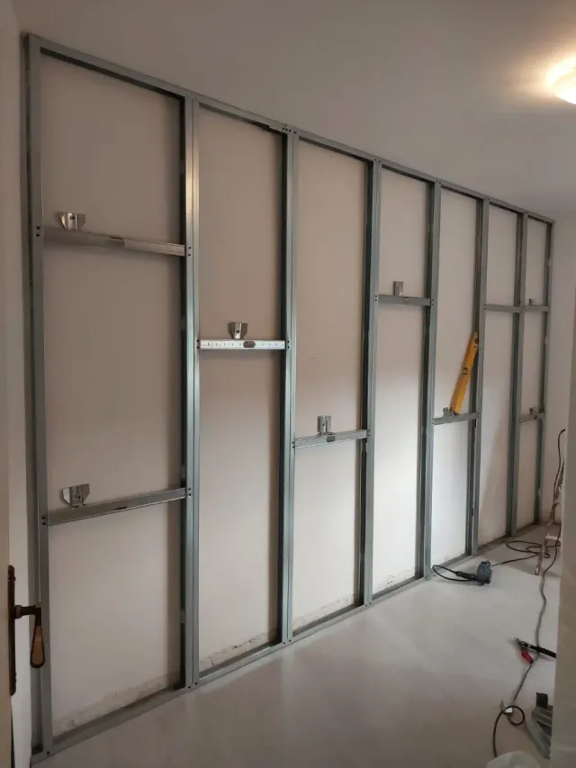 Tabique Pladur con Fibra