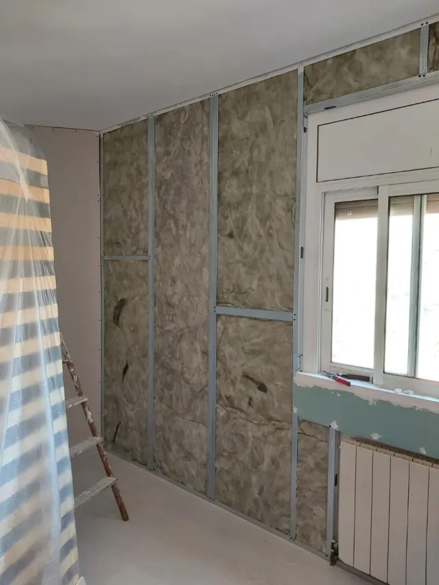 Tabique Pladur con Fibra