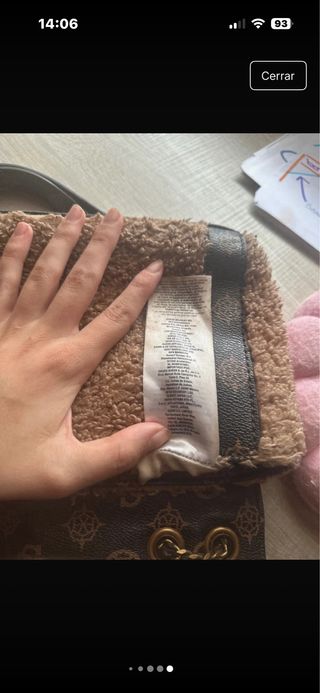 Bolso Guess Beige y Marrón