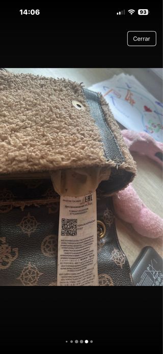 Bolso Guess Beige y Marrón