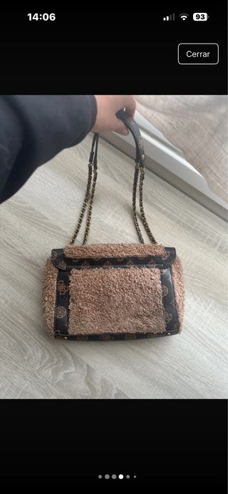 Bolso Guess Beige y Marrón