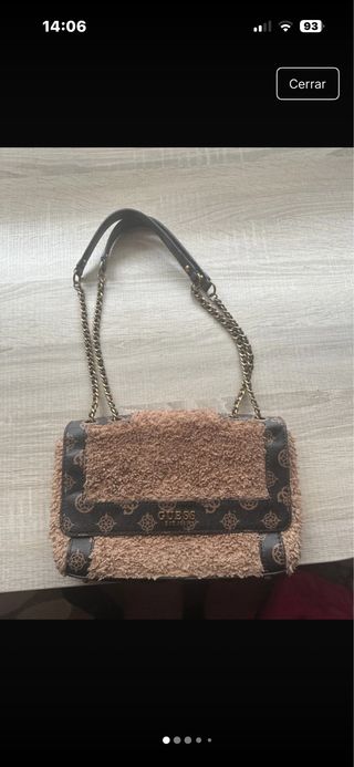 Bolso Guess Beige y Marrón