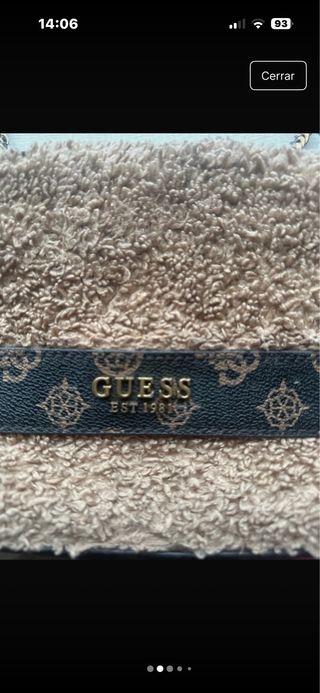Bolso Guess Beige y Marrón