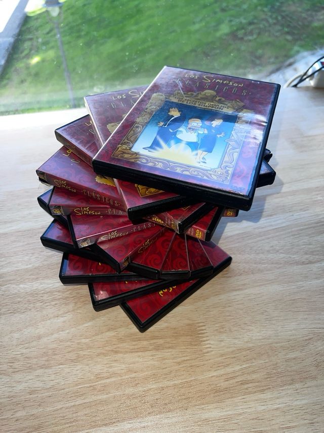 Lote DVDs Los Simpson Clásicos Español