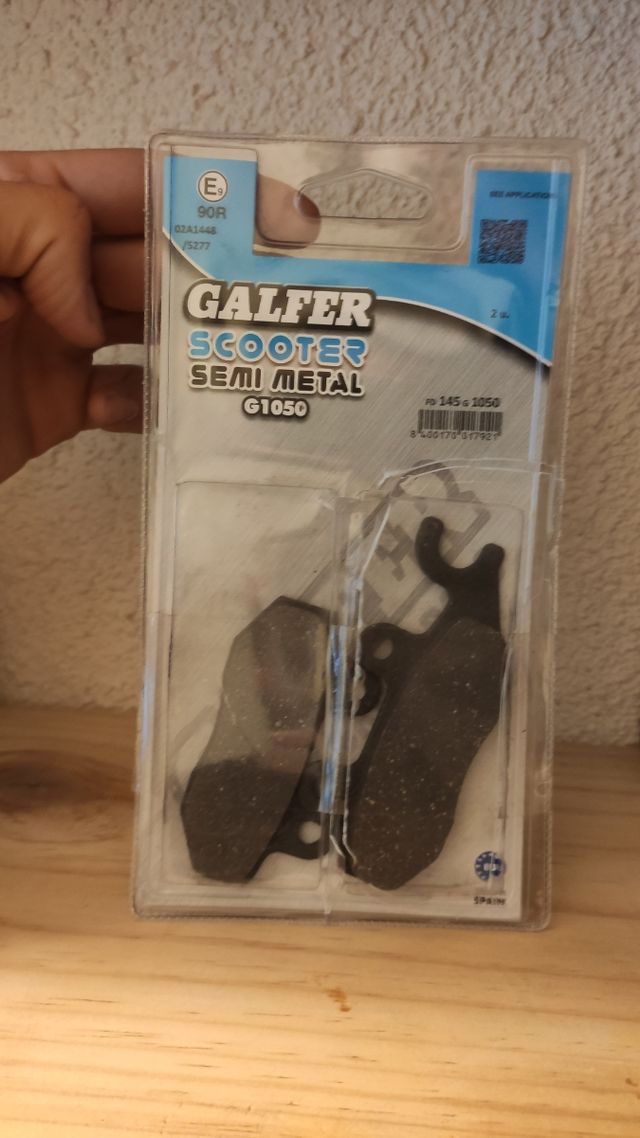 Pastillas Freno Moto Scooter Galfer G1050
