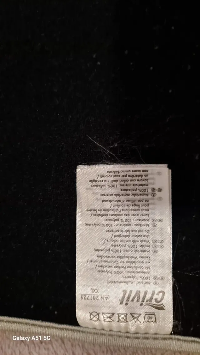 Cinturón Lumbar XXL Negro