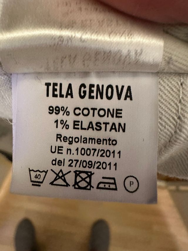 Pantalone Tela Genova cotone