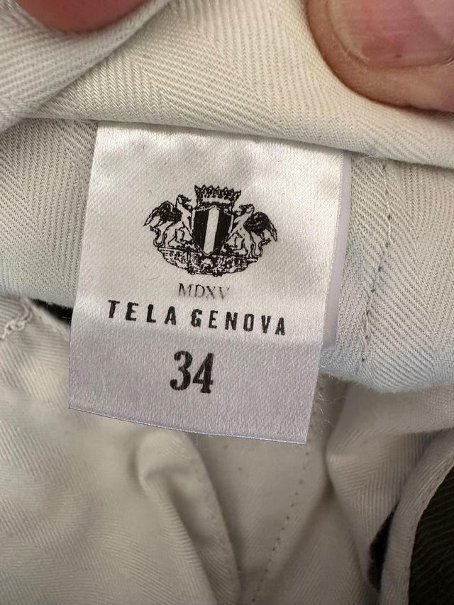 Pantalone Tela Genova cotone