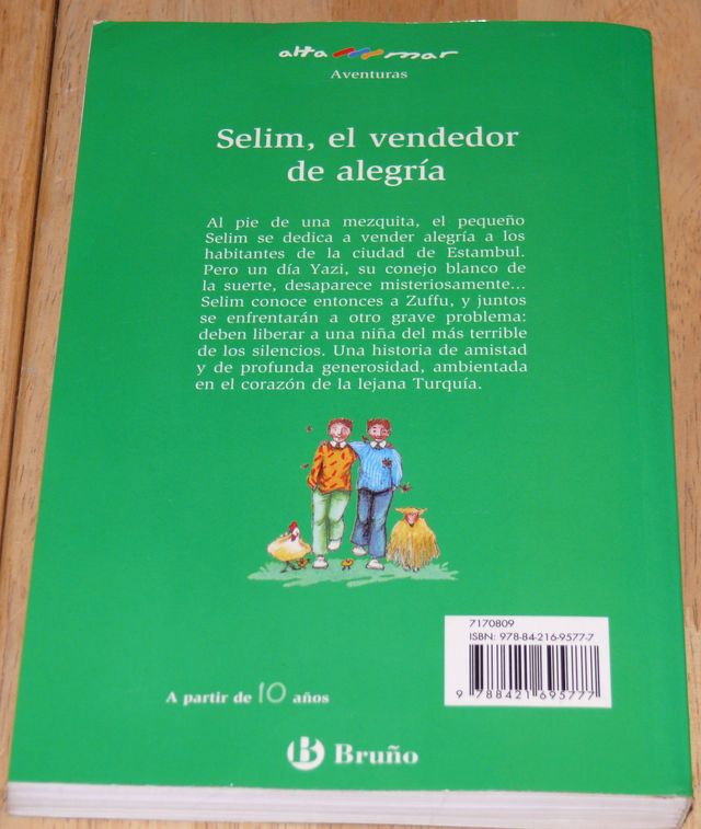 Selim, el Vendedor de Alegría, de Jacquelin Cervon