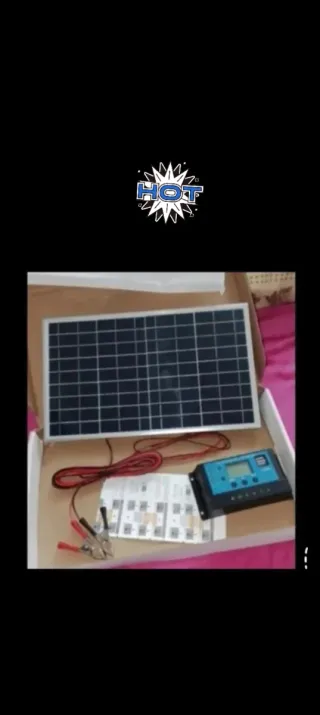 Kit Solar Panel + Controlador
