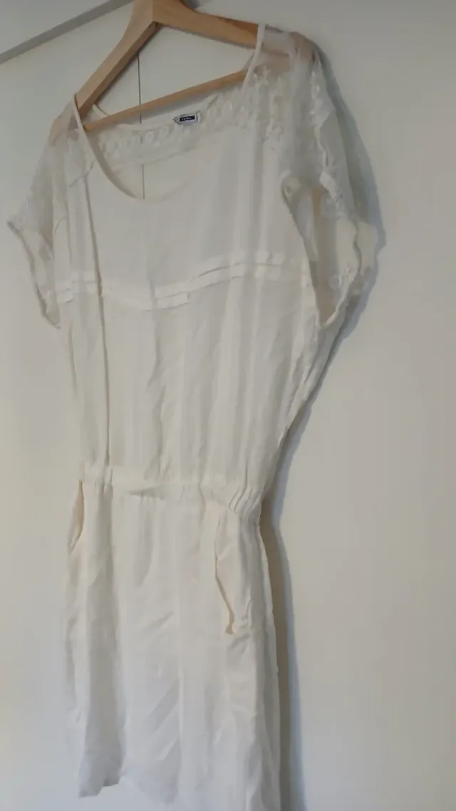 Vestido blanco encaje
