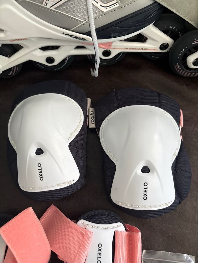 Patines en línea unisex Talla 35-38 + Protecciones