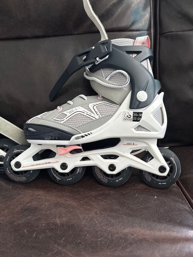 Patines en línea unisex Talla 35-38 + Protecciones