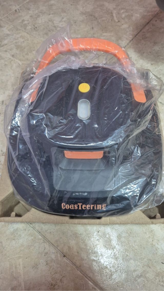 Robot Limpiafondos CoasTeering Negro/Naranja
