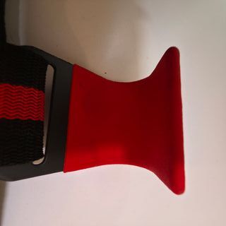 Ganci Sollevamento Palestra Purovi Neri/Rossi