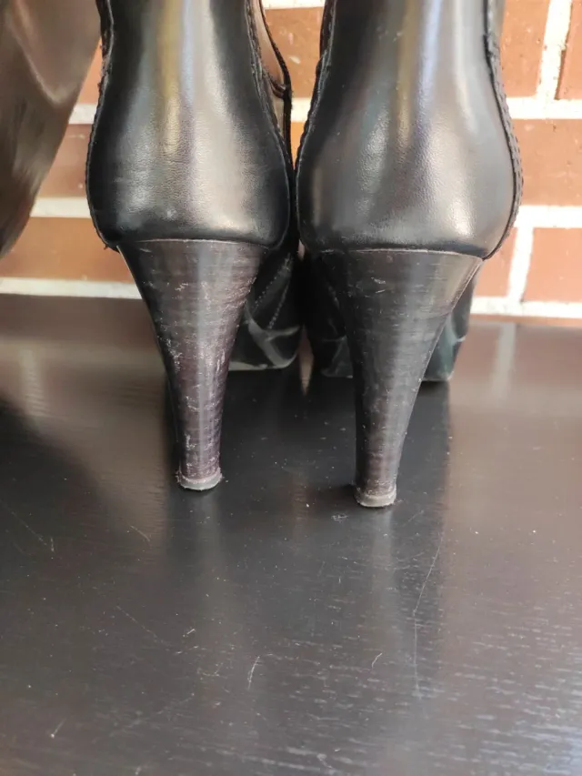 Botas altas piel mujer talla 37