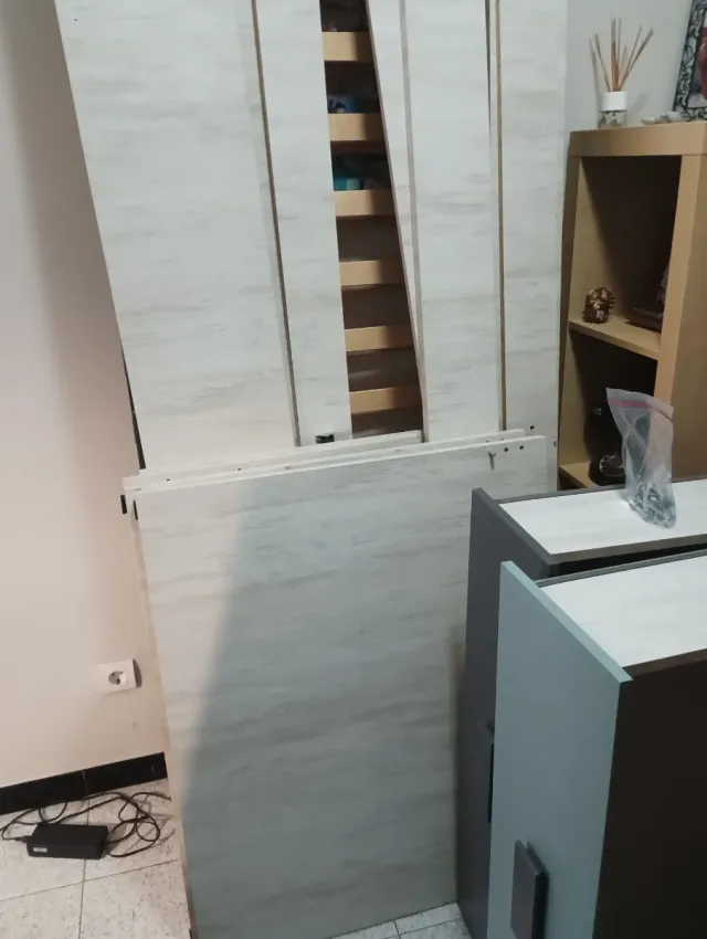 Mueble habitación con dos camas