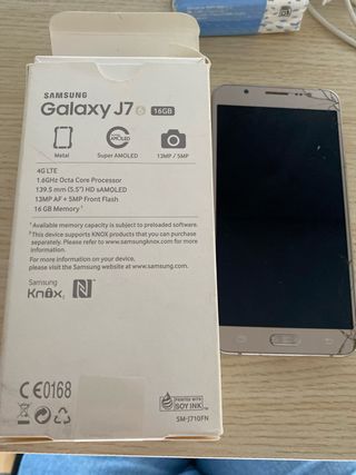 Samsung Galaxy J7 Oro/Argento