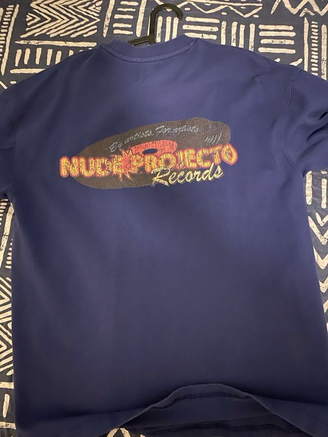 Camiseta Nude Project Oversize Azul Talla S