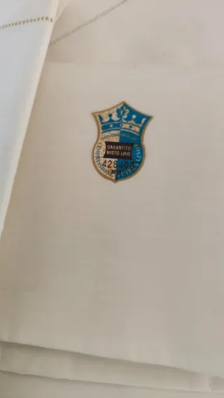 Lenzuolo Matrimoniale Misto Lino con Federe