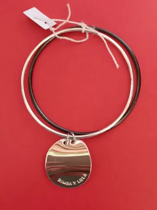 Pulseras Bimba y Lola Plata y Negro