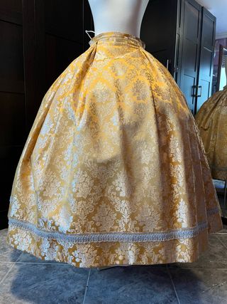 Falda Fallera brocatel