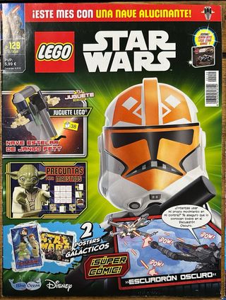 16 Revistas Lego Star Wars y una de Lego Marvel.