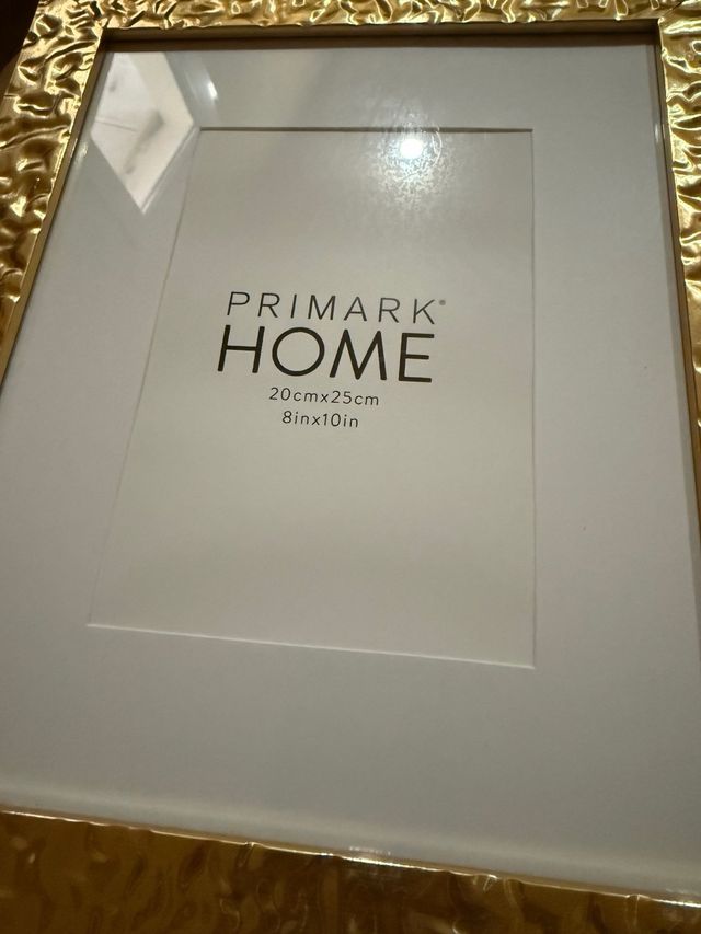 Marcos de fotos dorados Primark Home