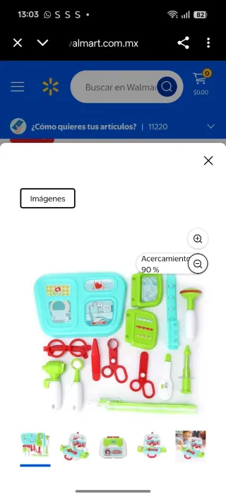 Maletín médico de juguete