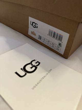 UGG Beige Zapatillas Mujer Talla 39