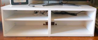 Mobile TV / Stereo in Vetro e Legno