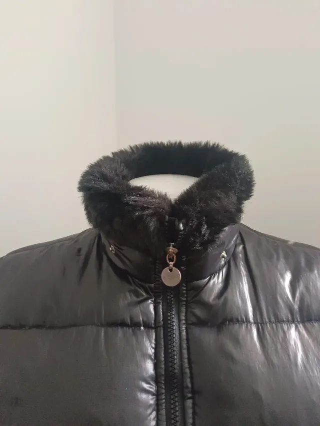 Cazadora de plumas negra 1967