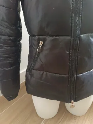 Cazadora de plumas negra 1967