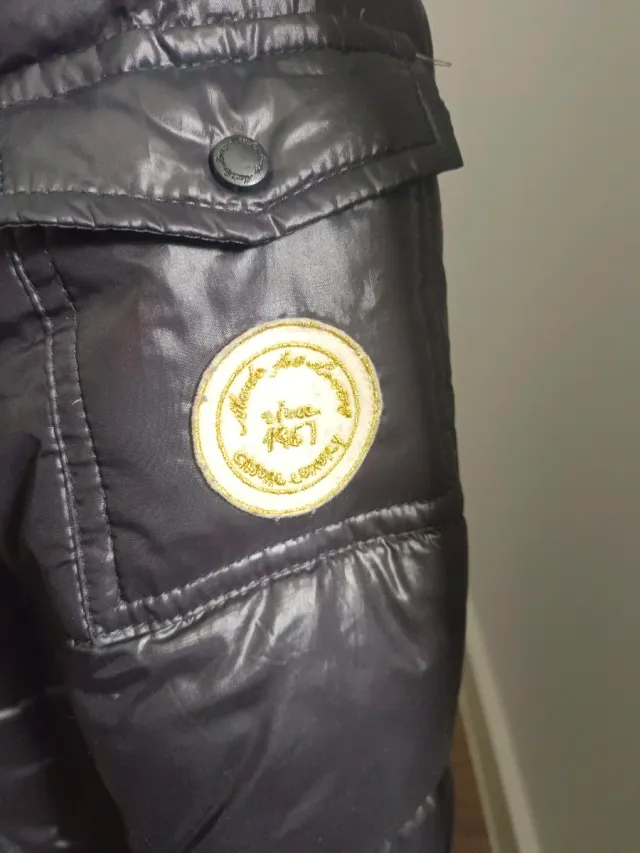 Cazadora de plumas negra 1967