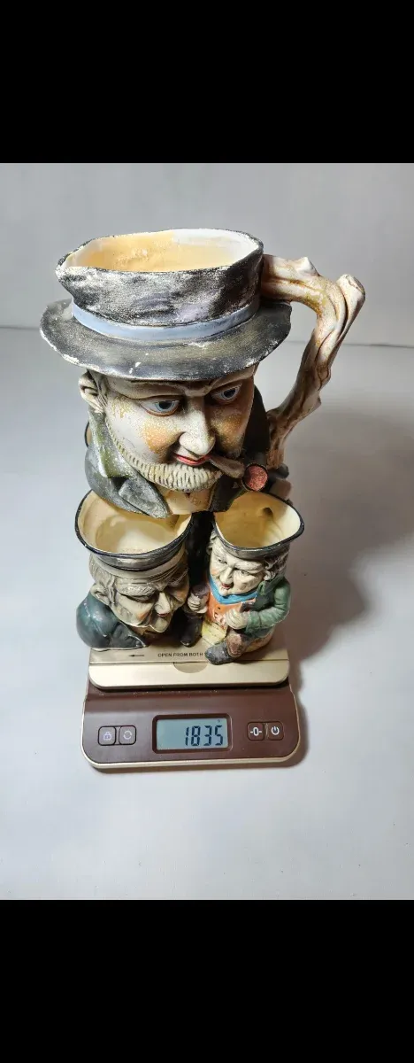 Lote 5 jarras estilo inglés vintage