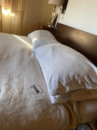 Tatami con cabecero y pies y futón