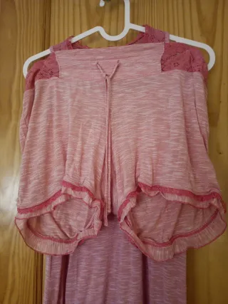 Conjunto pijama verano mujer rosa