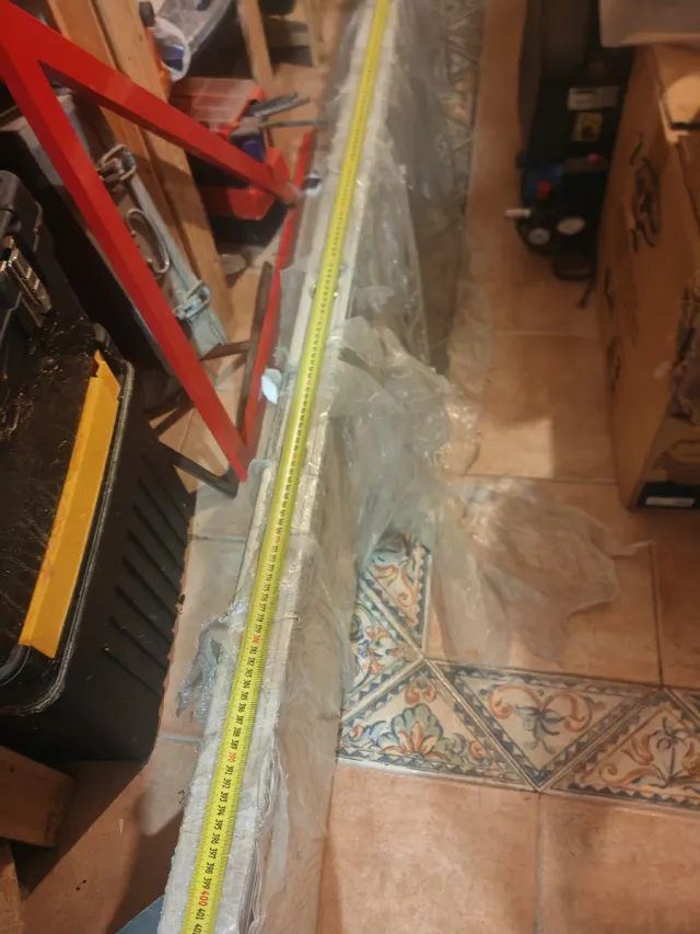 Escalera aluminio fija 4,13m