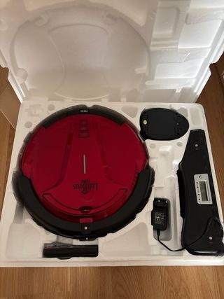 Robot Aspirador Lufthous Home Rojo