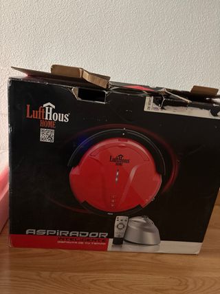 Robot Aspirador Lufthous Home Rojo